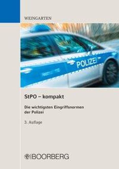 Dirk Weingarten: Weingarten, D: StPO - kompakt, Buch