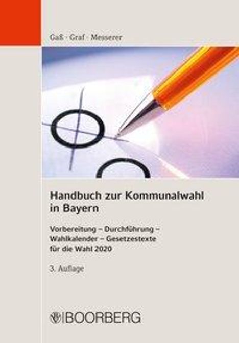 Andreas Gaß: Handbuch zur Kommunalwahl in Bayern, Buch