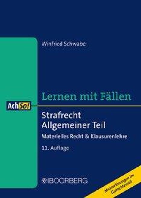 Winfried Schwabe: Schwabe, W: Strafrecht Allgemeiner Teil, Buch
