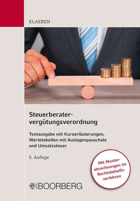 Michael Klaeren: Steuerberatervergütungsverordnung, Buch