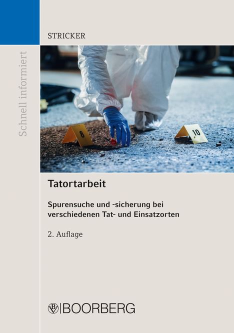 Johannes Stricker: Tatortarbeit, Buch