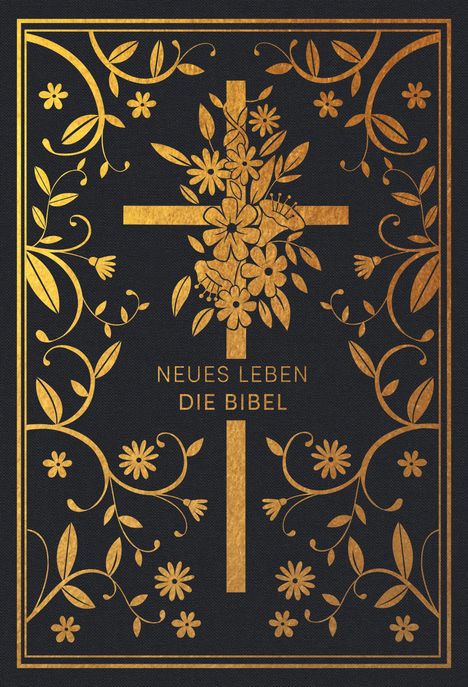 Neues Leben. Die Bibel - Golden Grace Edition, Tintenschwarz, Buch