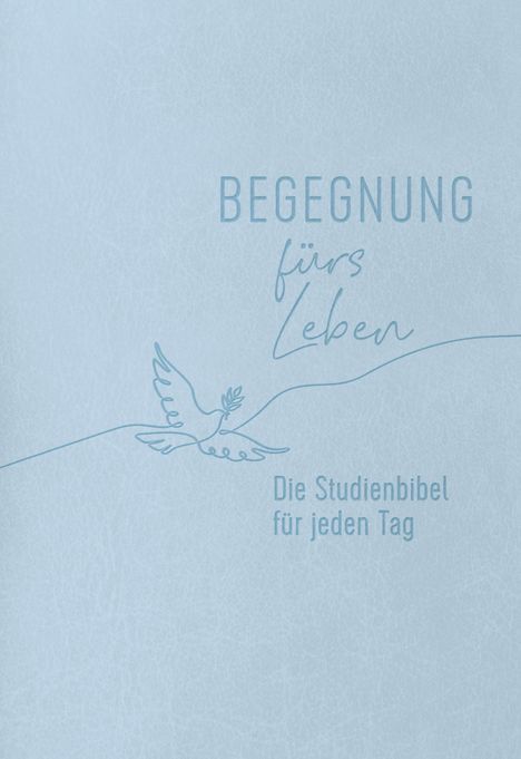 Begegnung fürs Leben, Kunstleder, Buch