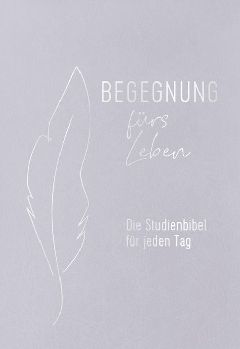 Begegnung fürs Leben, Leder, Buch