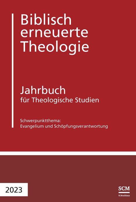 Evangelium und Schöpfungsverantwortung, Buch