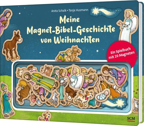 Anita Schalk: Meine Magnet-Bibel-Geschichte von Weihnachten, Buch