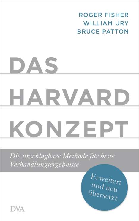 Roger Fisher: Das Harvard-Konzept, Buch