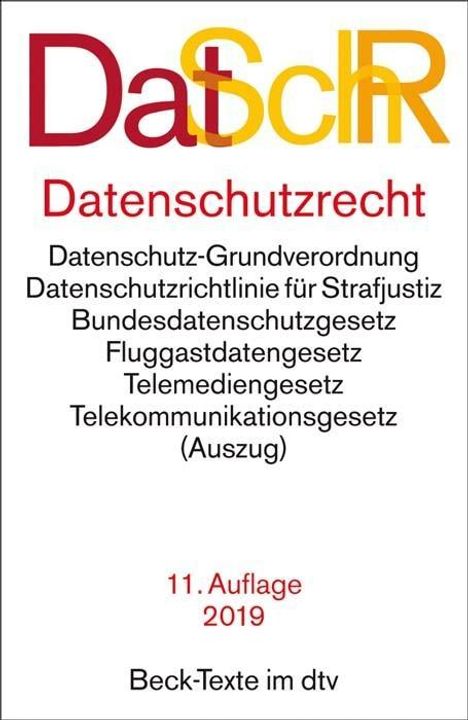 Marcus Helfrich: Datenschutzrecht (DatSchR), Buch