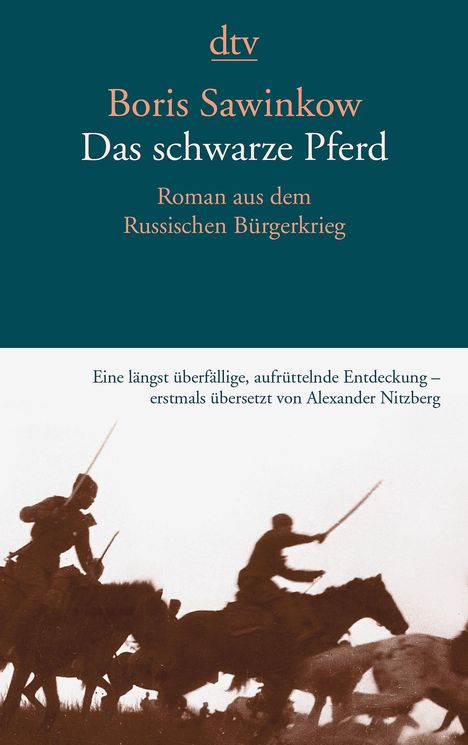 Boris Sawinkow: Das schwarze Pferd, Buch