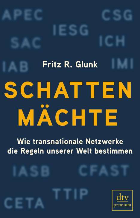 Fritz R. Glunk: Glunk, F: Schattenmächte, Buch
