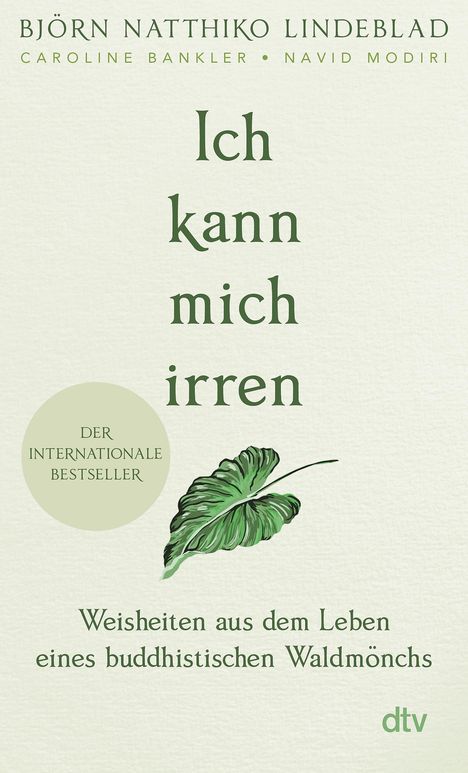 Björn Natthiko Lindeblad: Ich kann mich irren, Buch