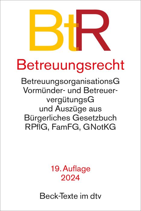 Betreuungsrecht, Buch