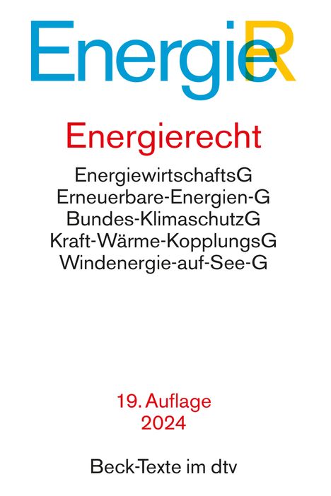 Energierecht, Buch