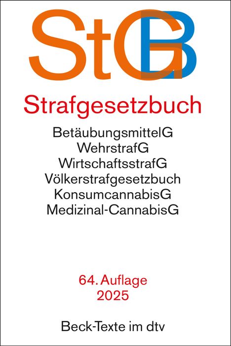 Strafgesetzbuch, Buch