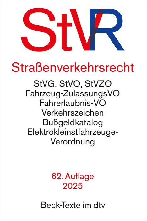 Straßenverkehrsrecht, Buch