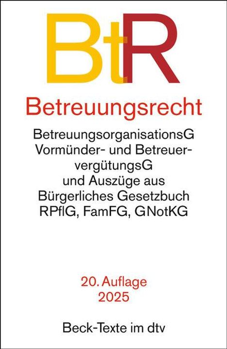 Betreuungsrecht. BtR, Buch