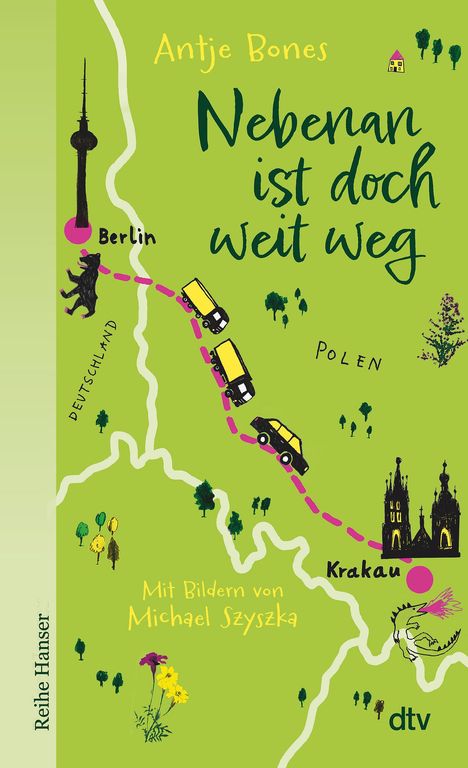 Nebenan ist doch weit weg, Buch