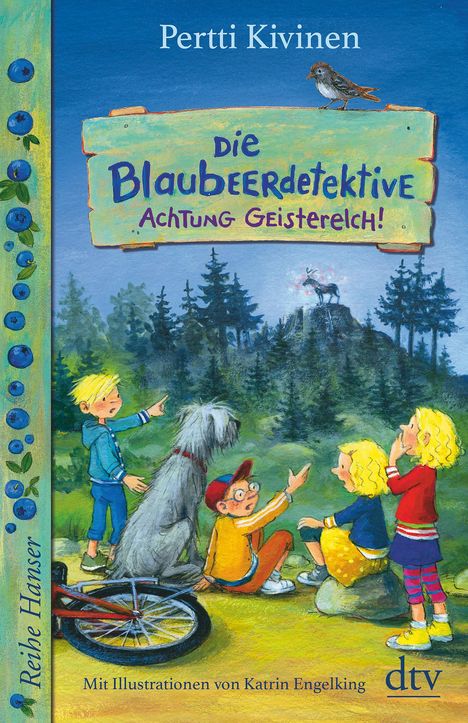 Pertti Kivinen: Die Blaubeerdetektive (2), Achtung Geisterelch!, Buch