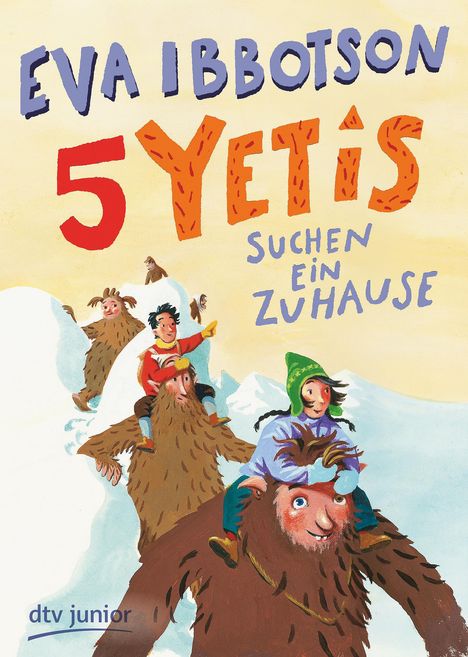 Eva Ibbotson: Ibbotson, E: Fünf Yetis suchen ein Zuhause, Buch