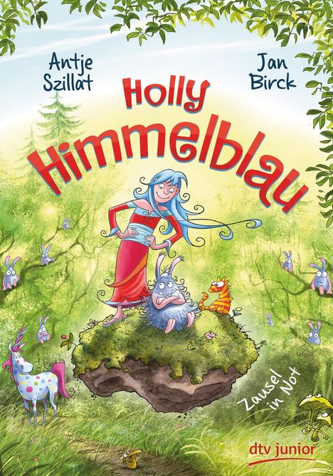 Antje Szillat: Holly Himmelblau - Zausel in Not, Buch