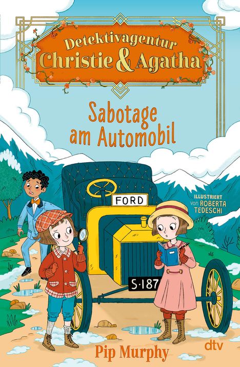 Pip Murphy: Detektivagentur Christie & Agatha - Sabotage am Automobil, Buch