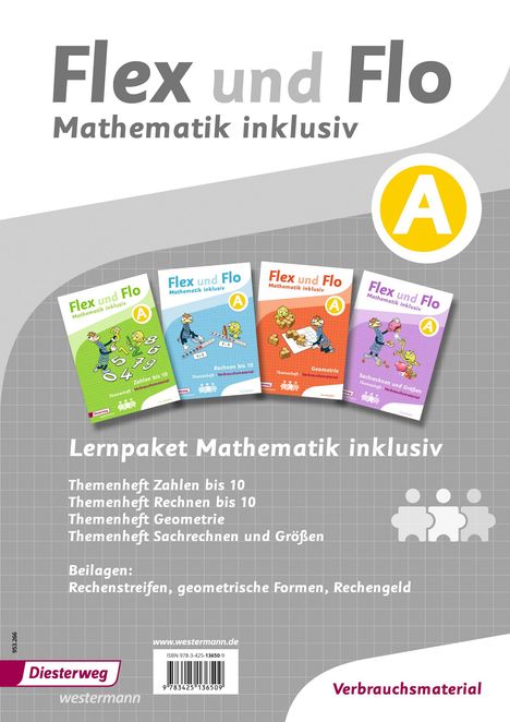 Flex und Flo - Mathematik inklusiv. Paket A, Buch