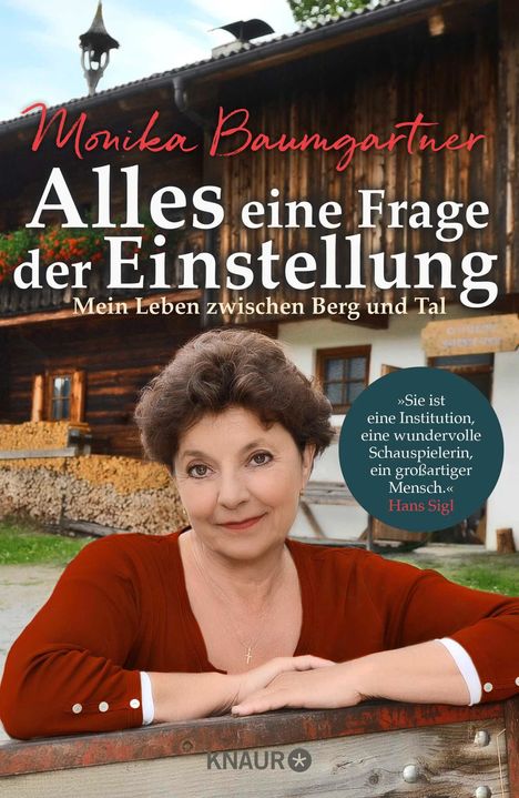 Monika Baumgartner: Alles eine Frage der Einstellung, Buch