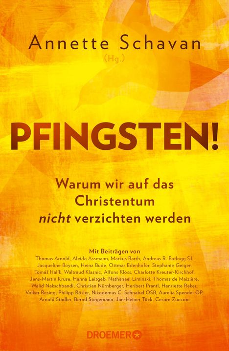 Pfingsten!, Buch