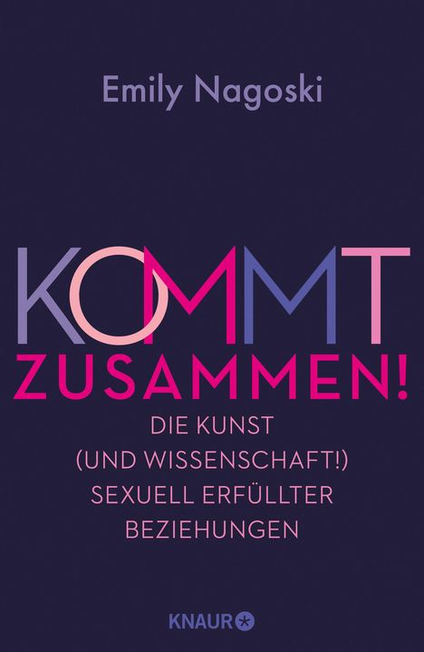 Emily Nagoski: Kommt zusammen!, Buch