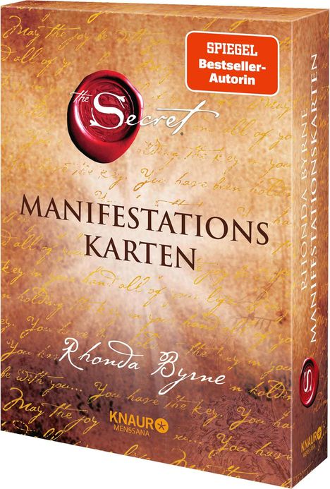 Rhonda Byrne: The Secret Manifestationskarten, Buch