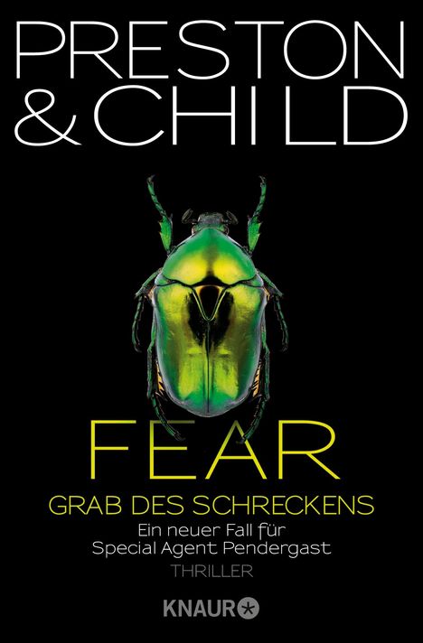 Douglas Preston: Fear - Grab des Schreckens, Buch