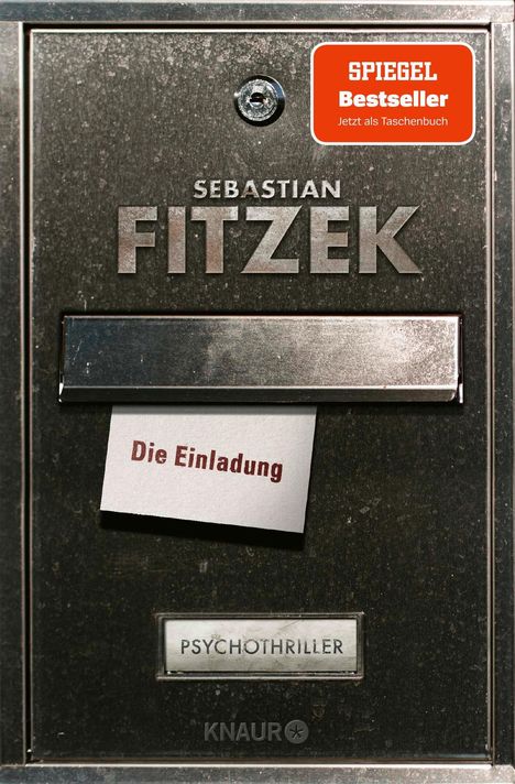 Sebastian Fitzek: Die Einladung, Buch