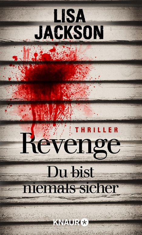 Lisa Jackson: Revenge - Du bist niemals sicher, Buch
