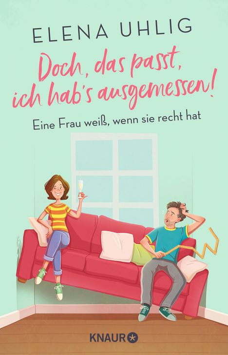 Elena Uhlig: Doch, das passt, ich hab's ausgemessen!, Buch