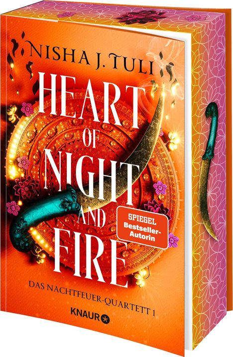 Nisha J. Tuli: Heart of Night and Fire, Buch