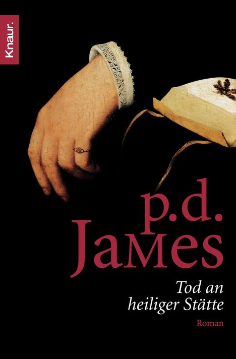 P. D. James: Tod an heiliger Stätte, Buch