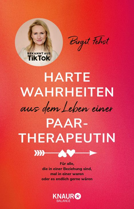 Birgit Fehst: Harte Wahrheiten aus dem Leben einer Paartherapeutin, Buch