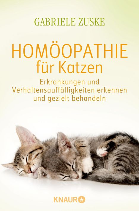 Gabriele Zuske: Homöopathie für Katzen, Buch