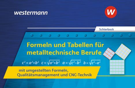 Peter Schierbock: Formeln u. Tab. metalltechn. Berufe, Buch