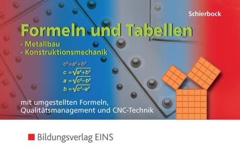 Peter Schierbock: Formeln und Tabellen für metalltechnische Berufe, Buch