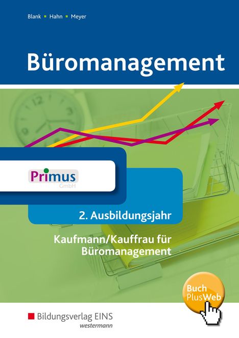 Andreas Blank: Büromanagement 2. Ausbildungsjahr. Schülerband, Buch