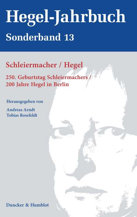 Schleiermacher / Hegel., Buch