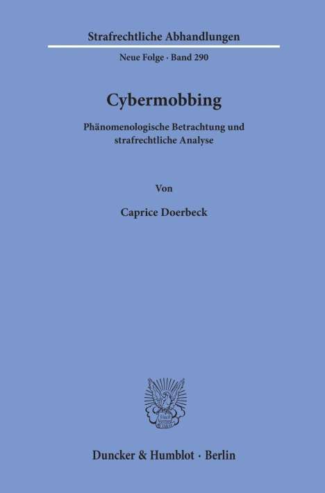 Caprice Doerbeck: Doerbeck, C: Cybermobbing., Buch