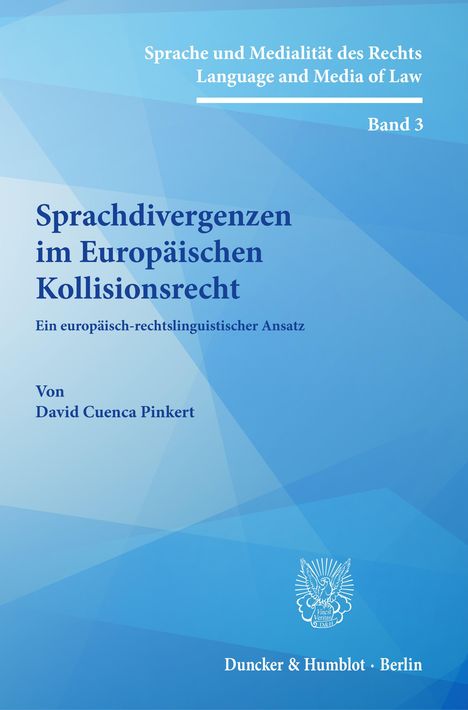 David Cuenca Pinkert: Cuenca Pinkert, D: Sprachdivergenzen, Buch