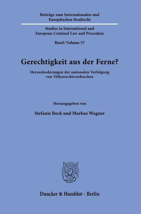 Gerechtigkeit aus der Ferne?, Buch