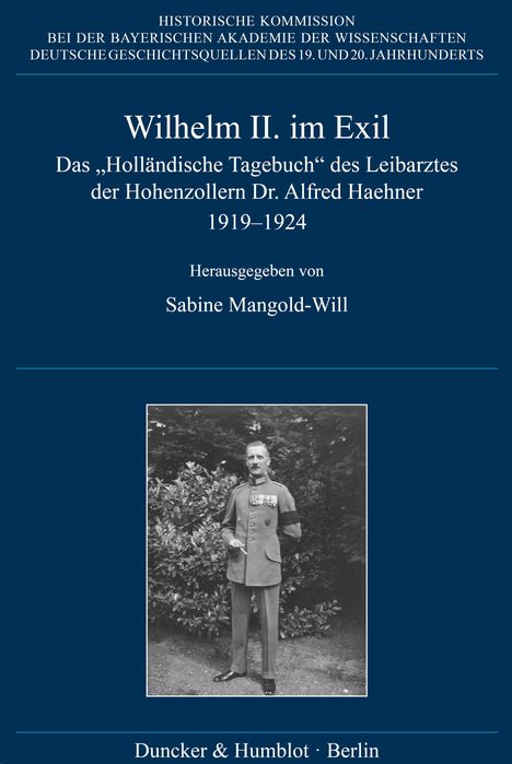 Wilhelm II. im Exil, Buch