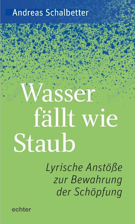 Andreas Schalbetter: Wasser fällt wie Staub, Buch