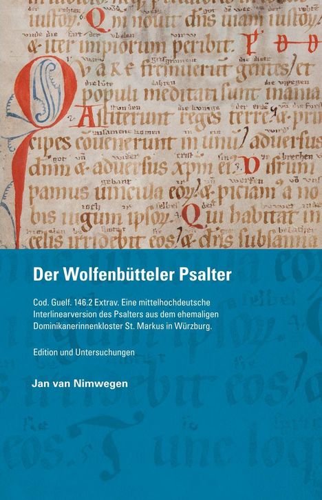 Jan van Nimwegen: Der Wolfenbütteler Psalter, Buch