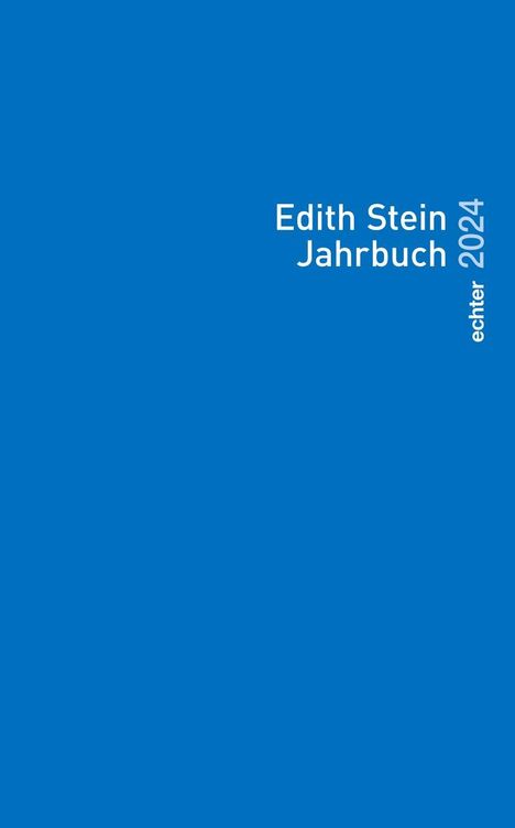 Edith Stein Jahrbuch 2024, Buch