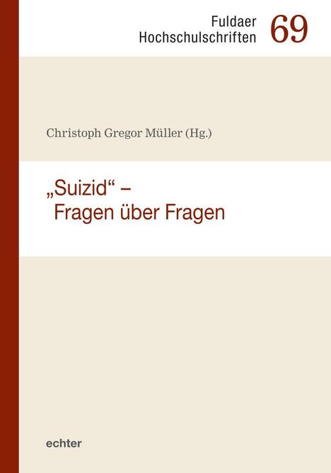 "Suizid" - Fragen über Fragen, Buch